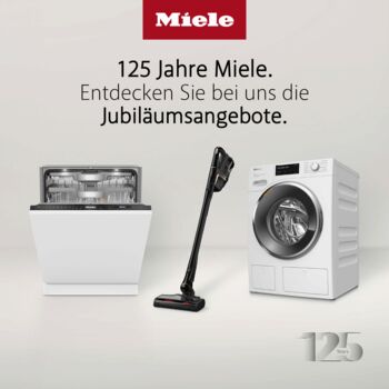 Jubiläumsangebote bei Bloch & Müller Ingelheim 125 Jahre Miele