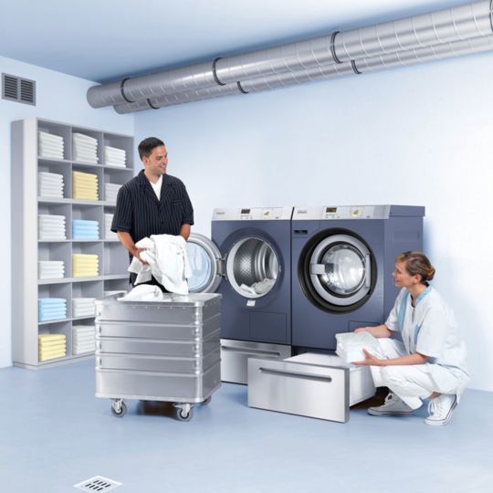 Profi-Waschmaschinen und -trockner bei Bloch & Müller in Ingelheim