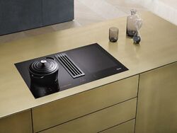 Bloch & Müller Miele Kochfeld Induktion mit Wrasenabzug Con@ctivity