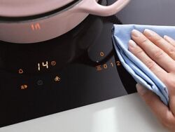 Bloch & Müller Miele Kochfeld Induktion mit Wrasenabzug Wischschutz